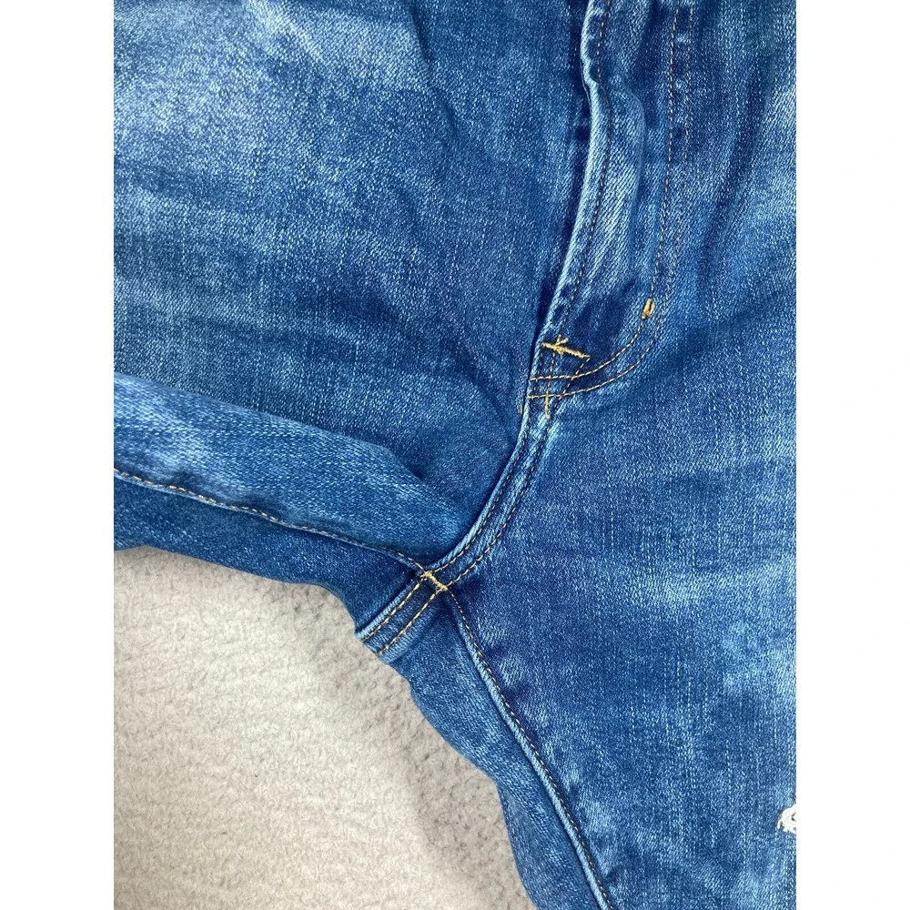 American Eagle‎ Jeans Men's 38x32 (36x31) Blue Distressed American Flex Denim